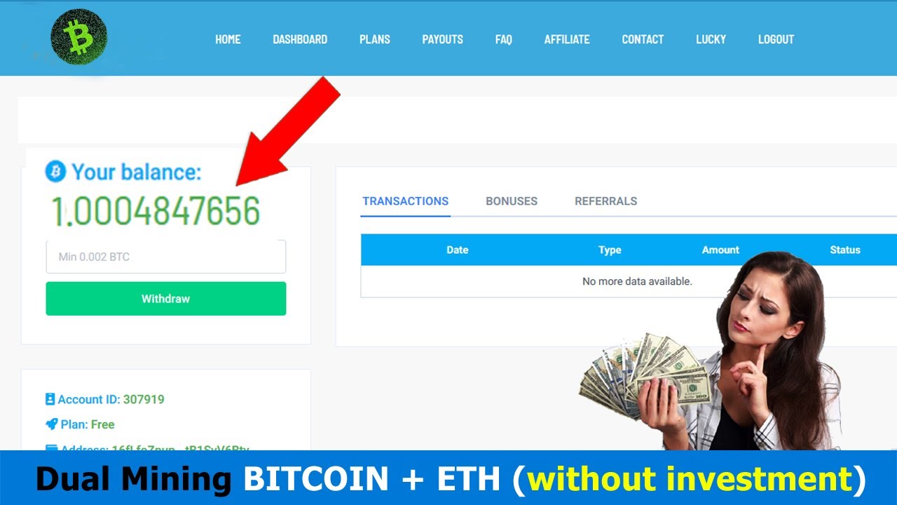 $1000 a Day? BITCOIN + ETH Dual Mining app (Beginners+Experts)
