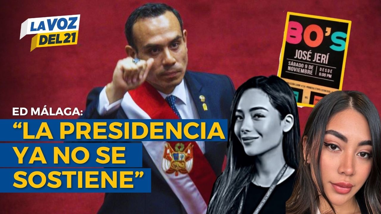 ¿Renuncia, censura o vacancia? Ed Málaga analiza el escenario que enfrenta José Jerí