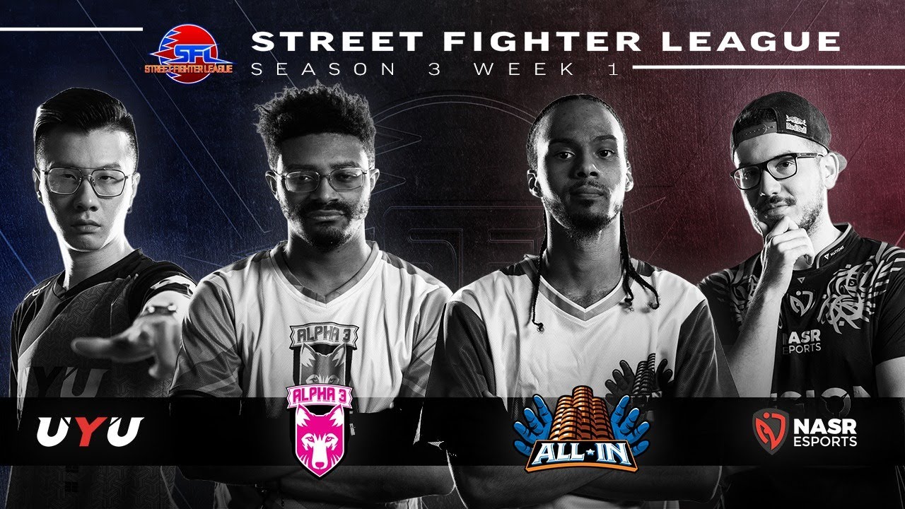Street Fighter League Pro-US - NASR vs. UYU, Alpha 3 vs. All In - Season 3 Week 1