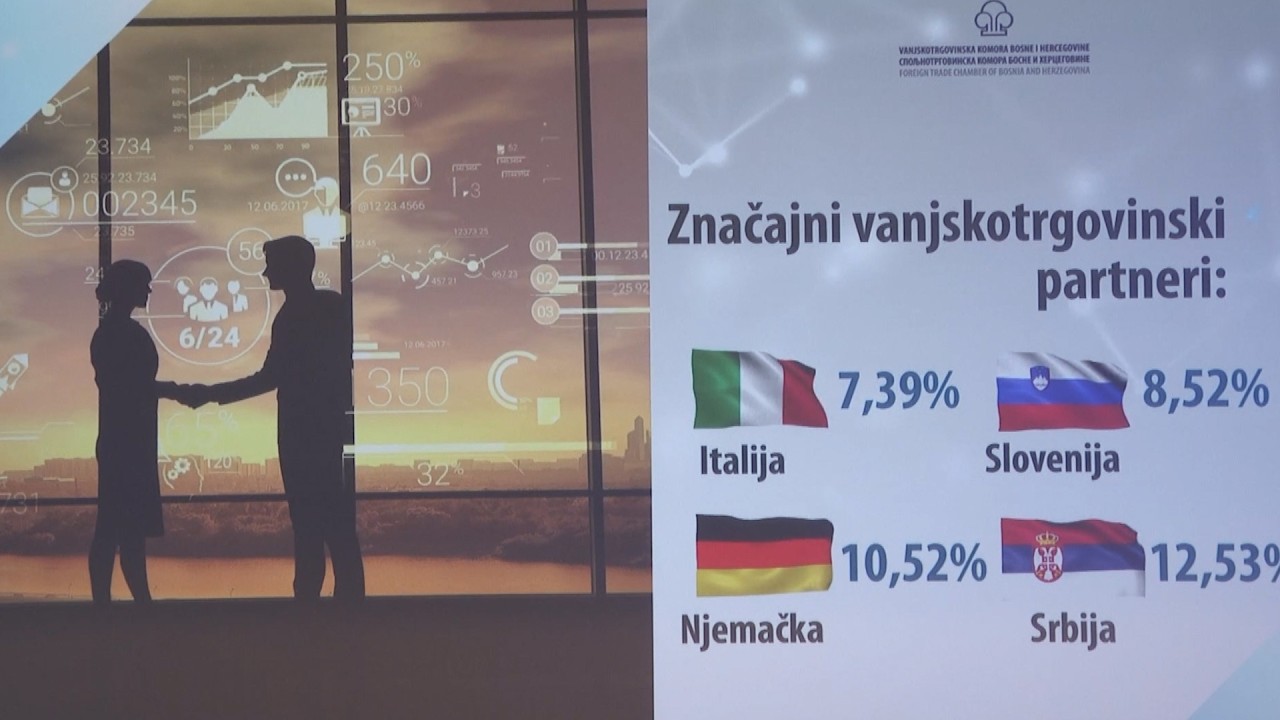 VTKBiH: EU ostaje ključni partner, rast izvoza u Hrvatsku i Tursku
