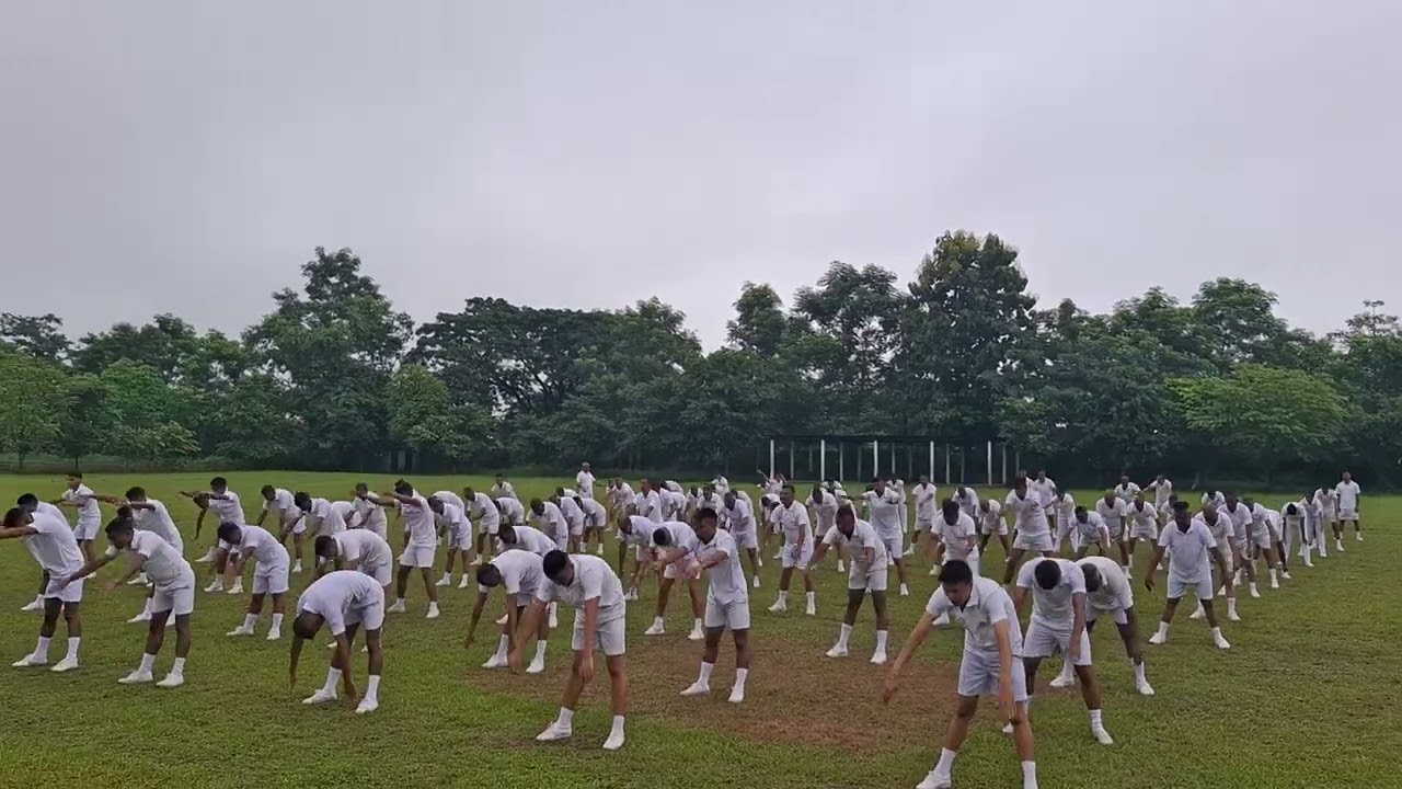 Assam police battalion mass PT practice II #likes #comments #subscribe @ldassam9917