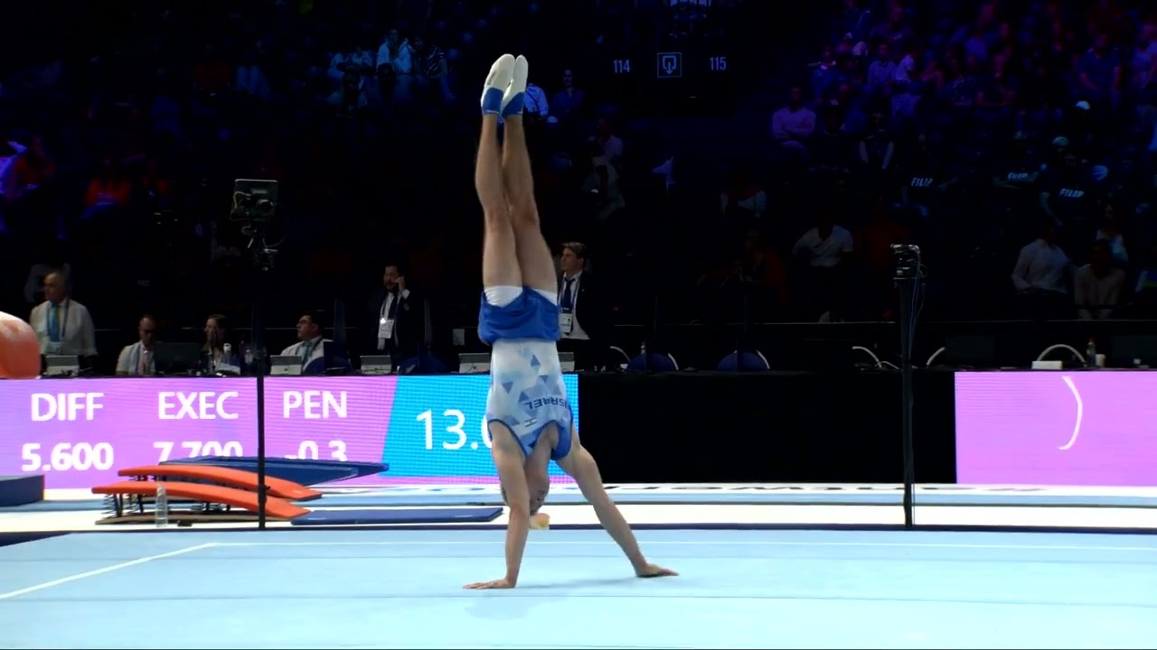 LIUBIMOV Ilia (ISR)_2023 Artistic Worlds, Antwerp (BEL)_Qualifications_Floor Exercise