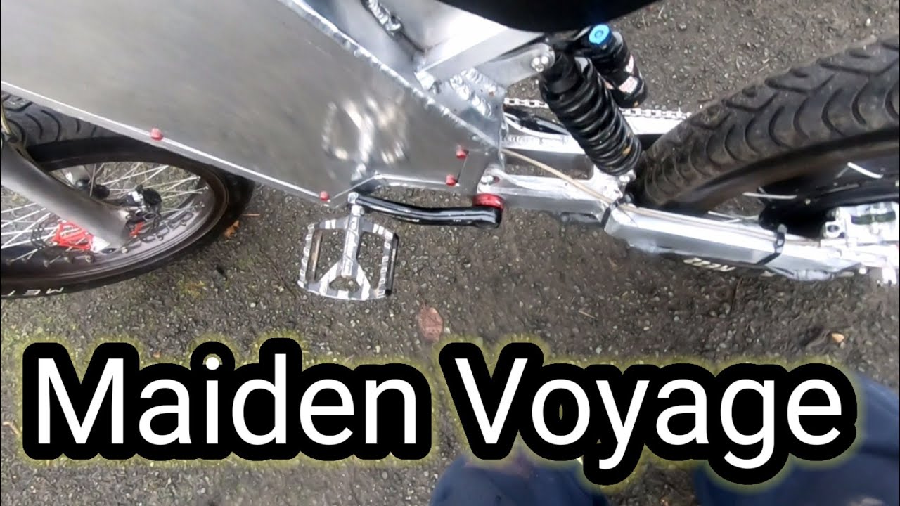 MENTAL | 17kw HAND BUILT ALUMINIUM EBIKE | MAIDEN VOYAGE |