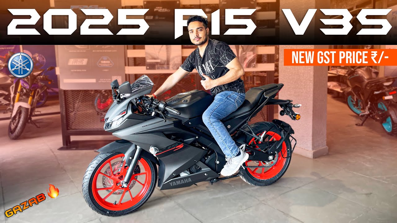 2025 Yamaha R15 V3S New Colour | Best Bike For College Boys❤️ | Price🔥