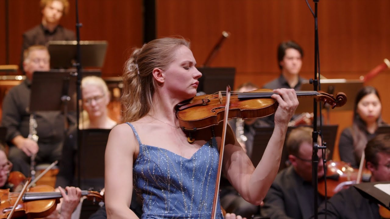 P.I.Tchaikovsky Violin Concerto in D major op 35 2. Canzonetta 3. Finale Anna Dorothea Mutterer LIVE