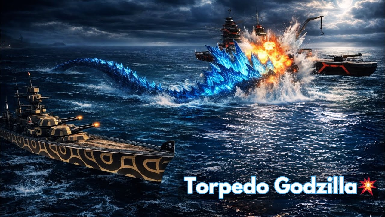 Admiral Hipper Unleashes Torpedo Godzilla! 