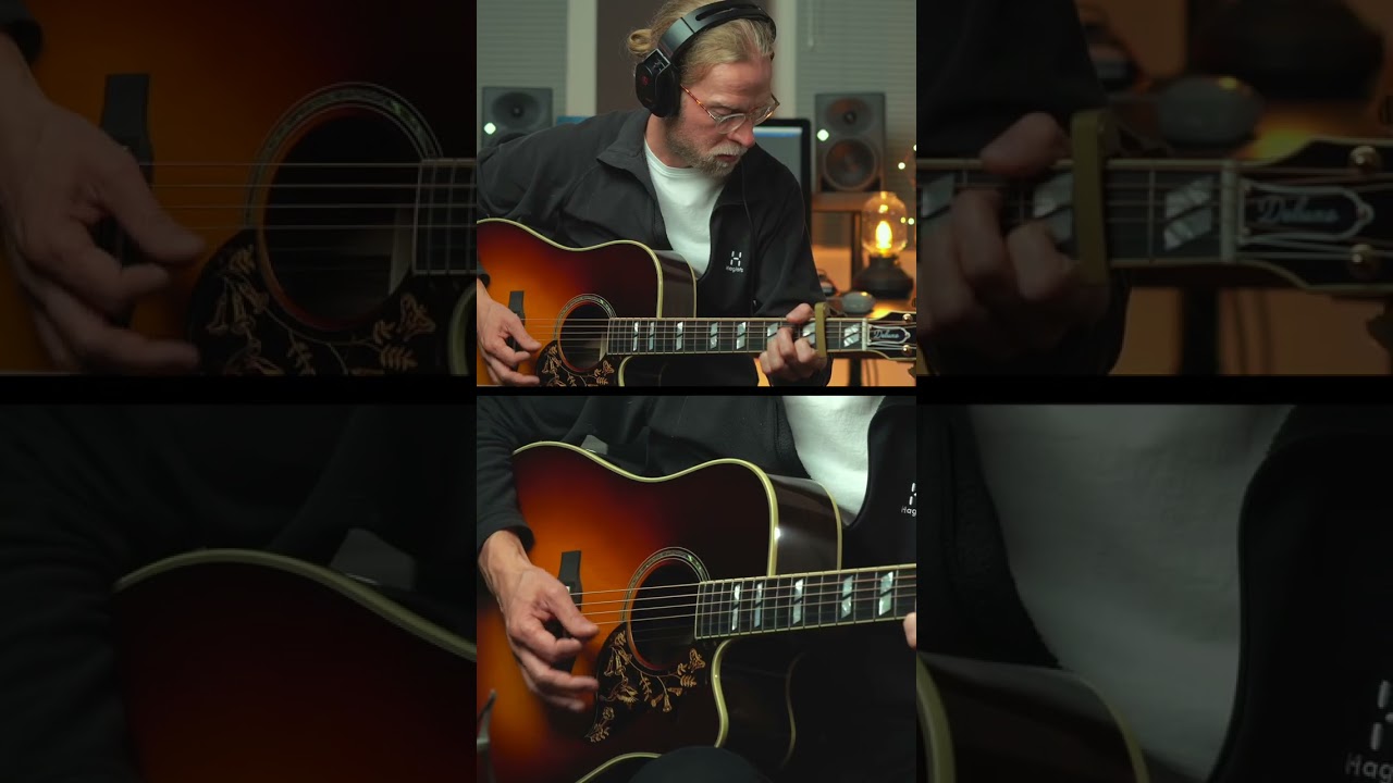Sweet Chords on the Epiphone IGC Hummingbird Deluxe EC!