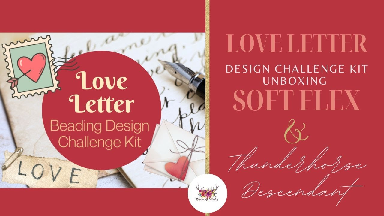 THD Unboxing 1-29-2026| Love Letter Beading Design Challenge Kit 💌 | Soft Flex Company