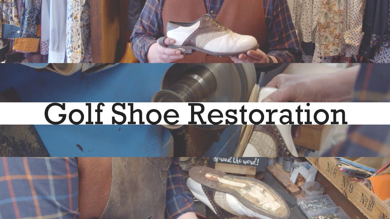 Golf Shoe Restoration | Ingmans - Cobblers, Footwear and Clothing | Ingmans Repairs #3