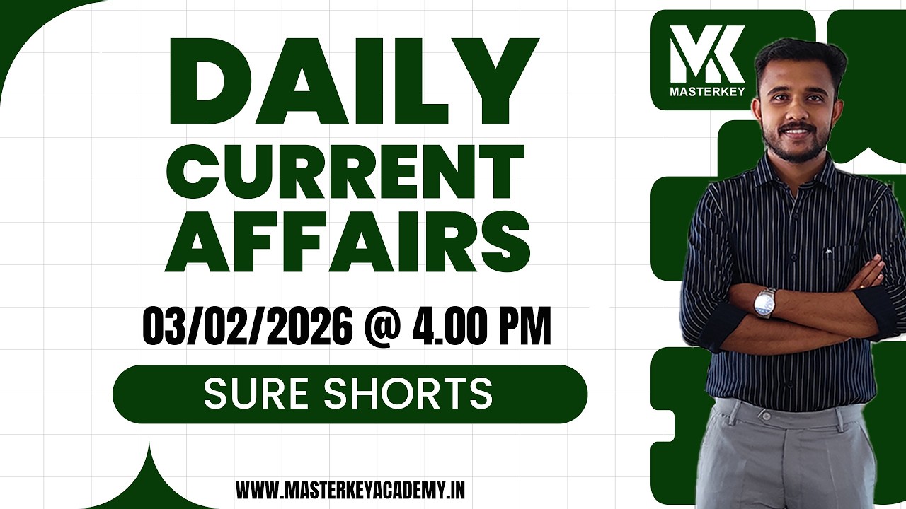 DAILY CURRENT AFFAIRS II 03-02-2026 II