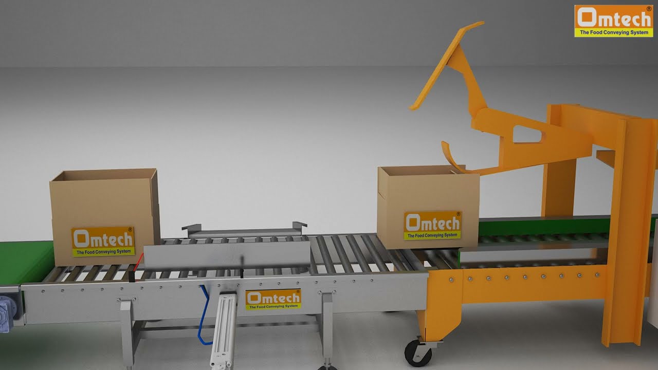 AUTO CARTON SORTING CONVEYOR SYSTEM