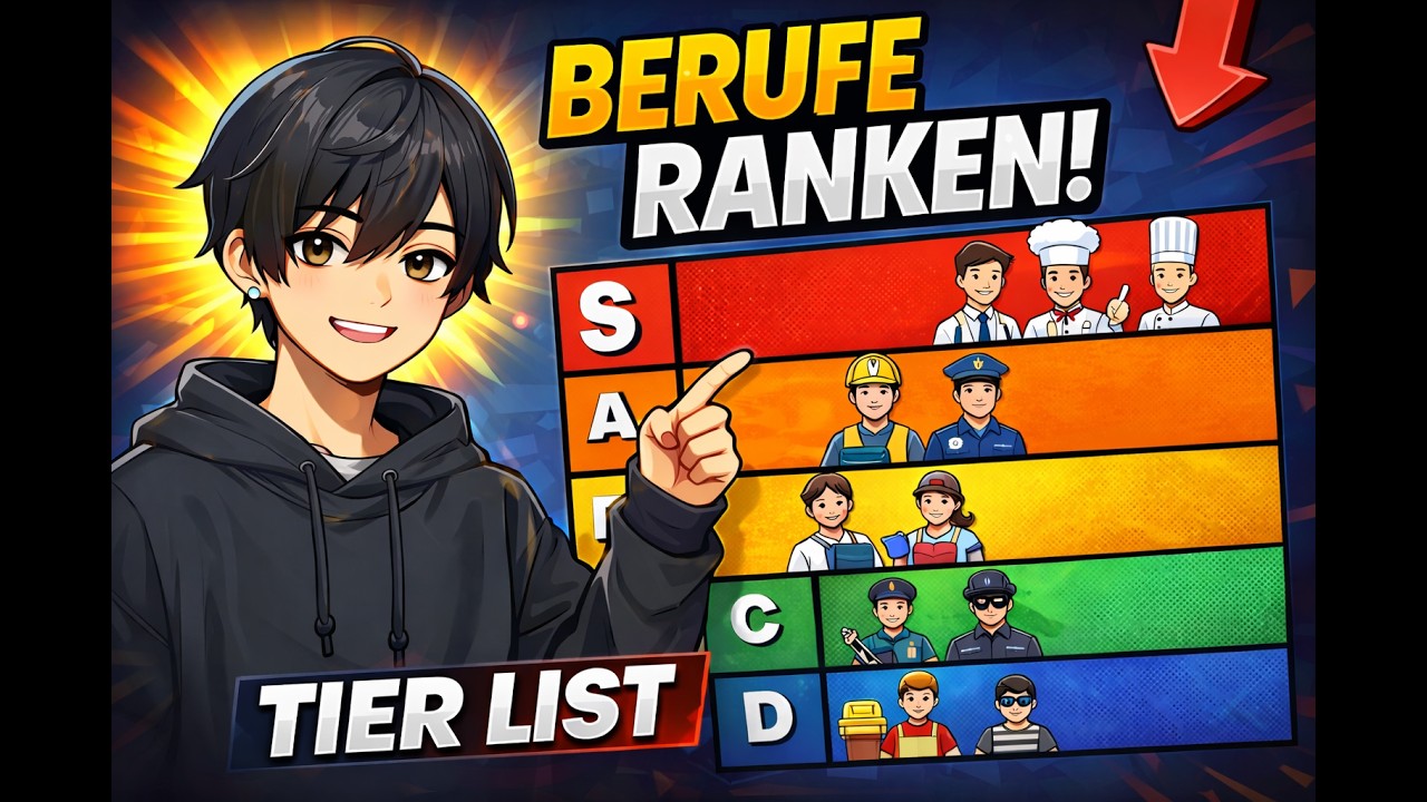 WAS IST DER BESTE BERUF??? TIER LIST