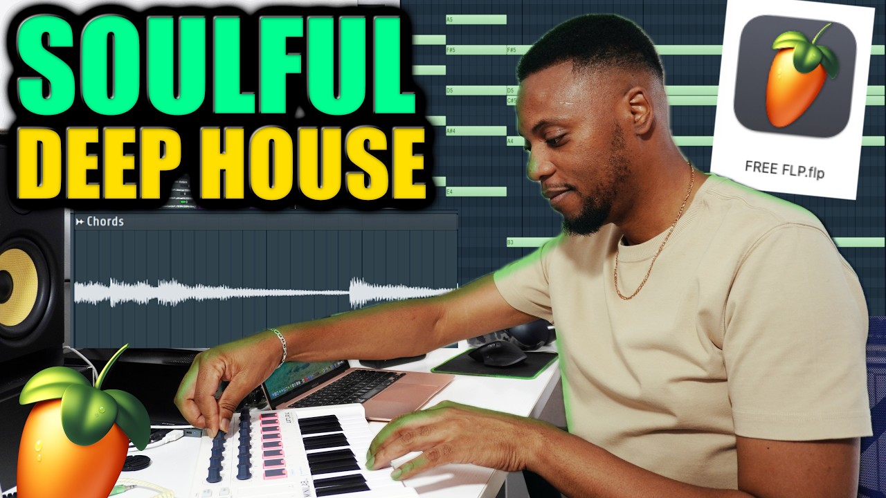 How To Make Soulful DeepHouse With Beautiful Chords From Scratch in FL Studio