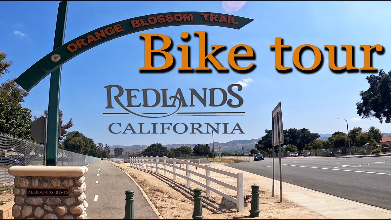 Orange blossom trail ....Bike tour in Redlands CA
