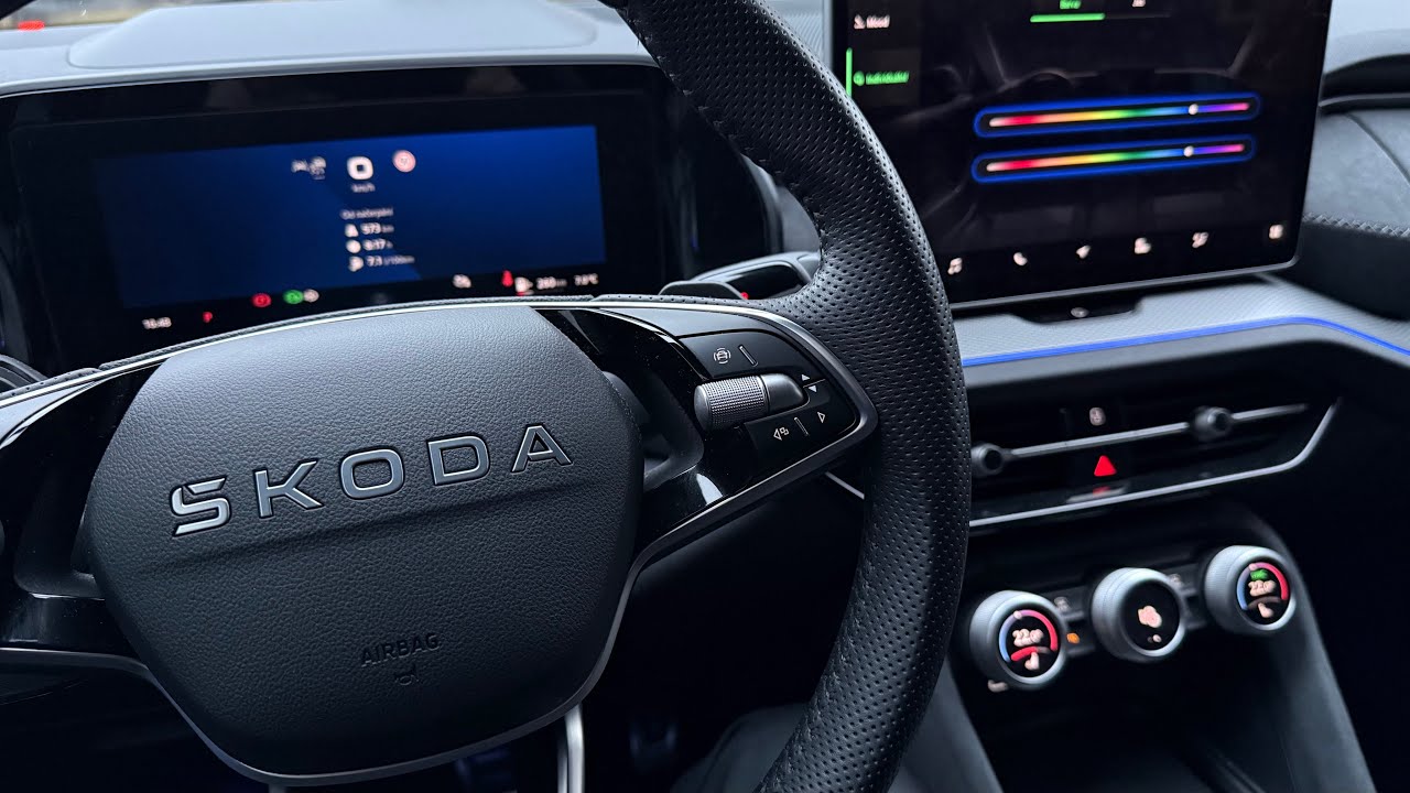 Škoda Kodiaq Sport (2025) - infotainment - “digitální budíky”