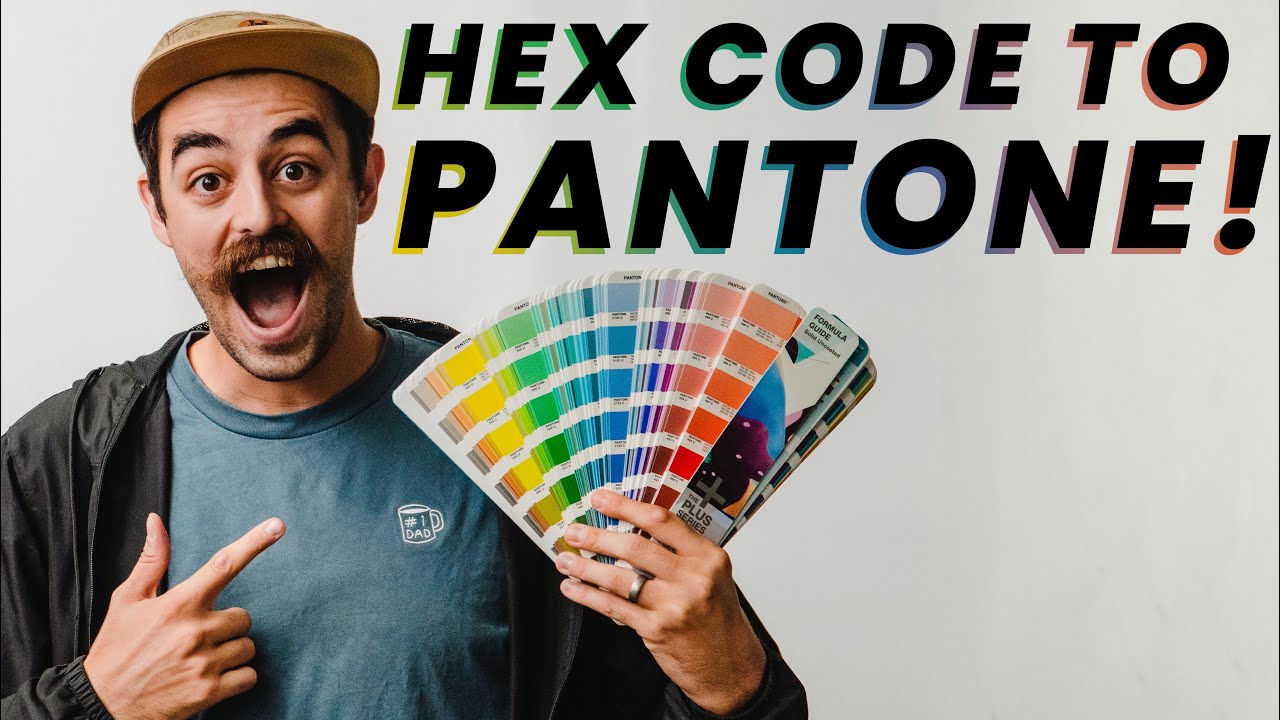 Как превратить шестнадцатеричный код в Pantone