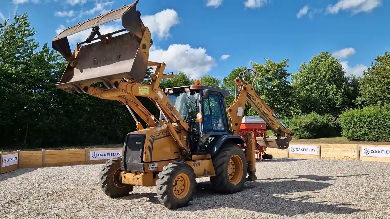 1998 CASE 580 Super LE 4WD Digger 24452