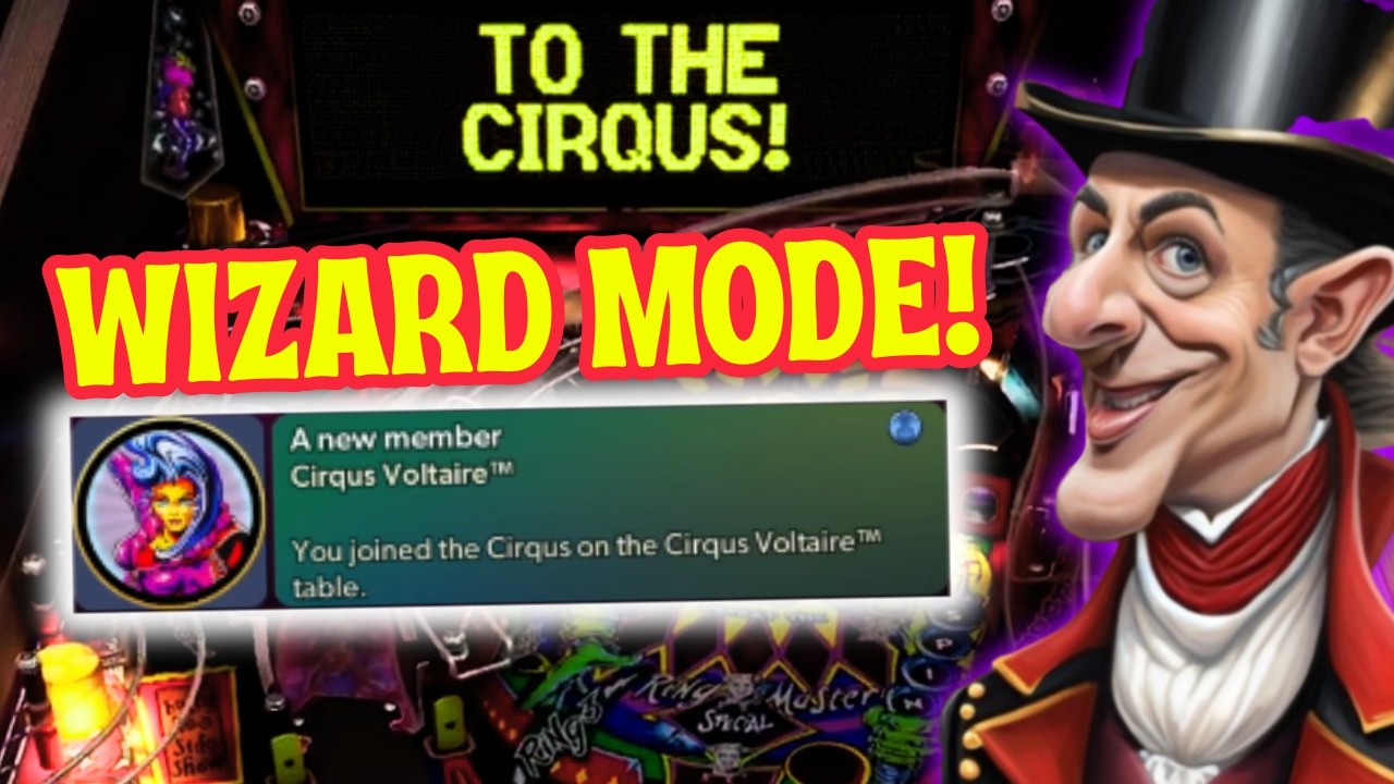 Cirqus Voltaire Pinball FX - Wizard Mode - 
