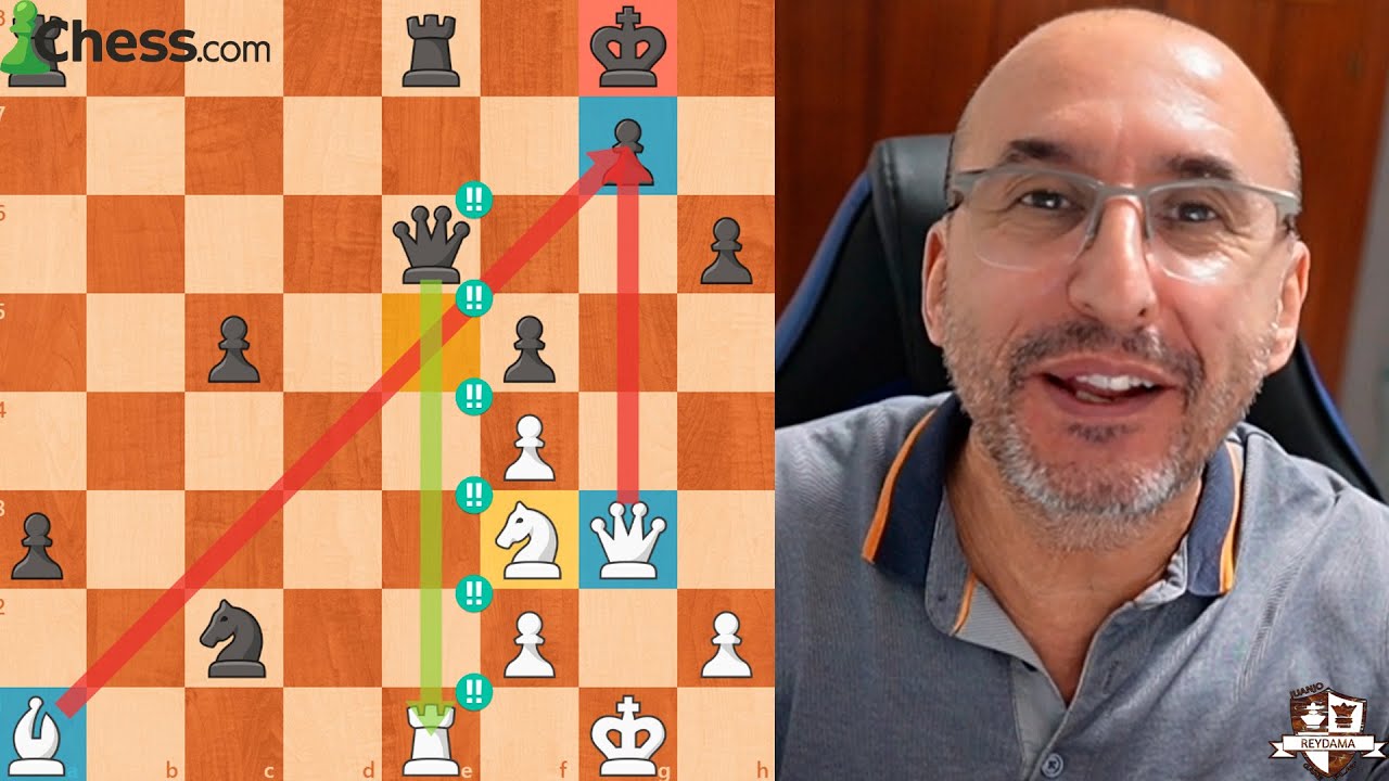 Épico! Le Amenazan Jaque Mate y Magnus Carlsen Sacrifica la DAMA  Comentado por Juanjo Reydama