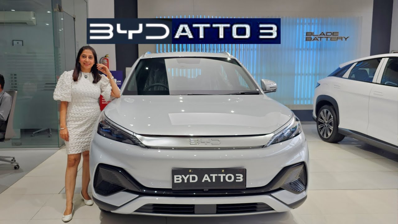 BYD ATTO 3 | India's First Sporty Born E-SUV with Ultra-safe Blade Battery | Full details