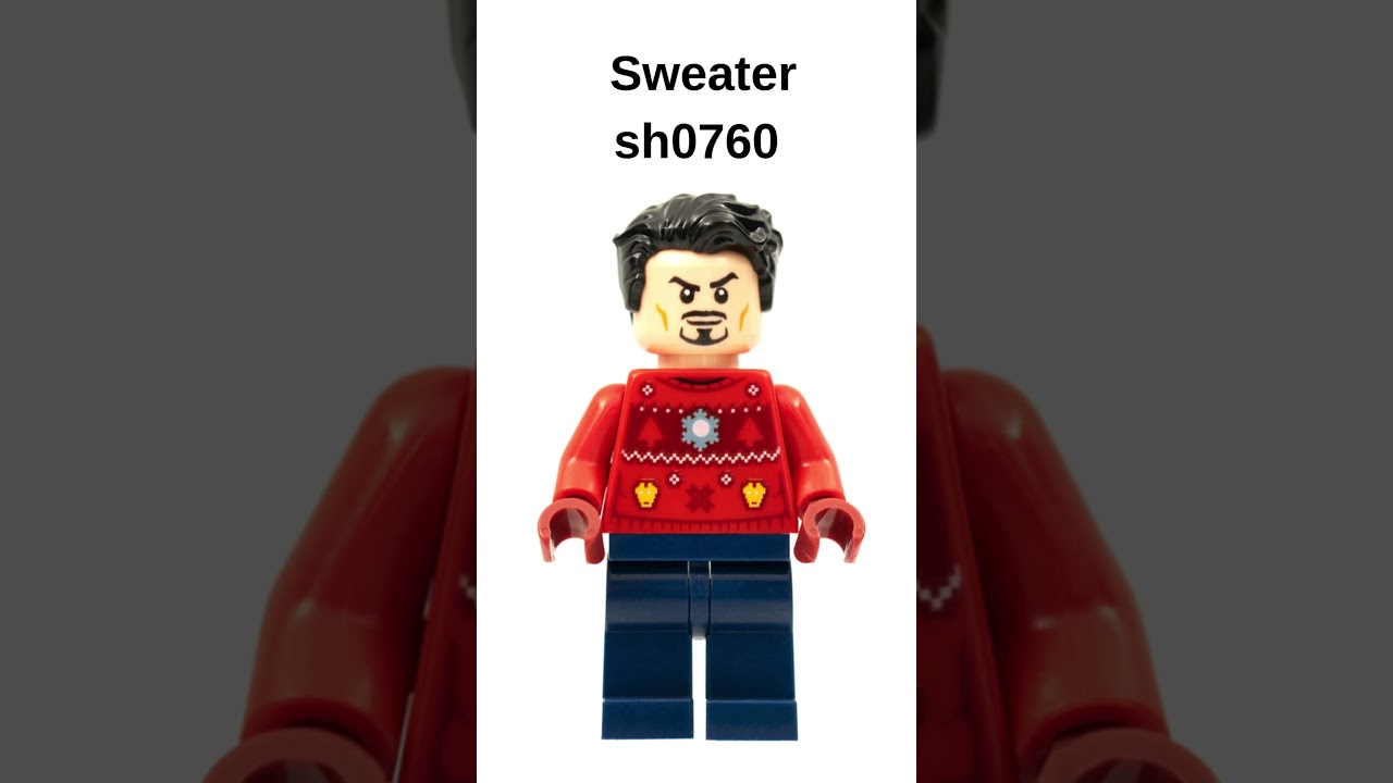 Every LEGO Tony Stark Minifigure #lego #ironman #legoironman #marvel #mcu #marvelcomics #legomarvel