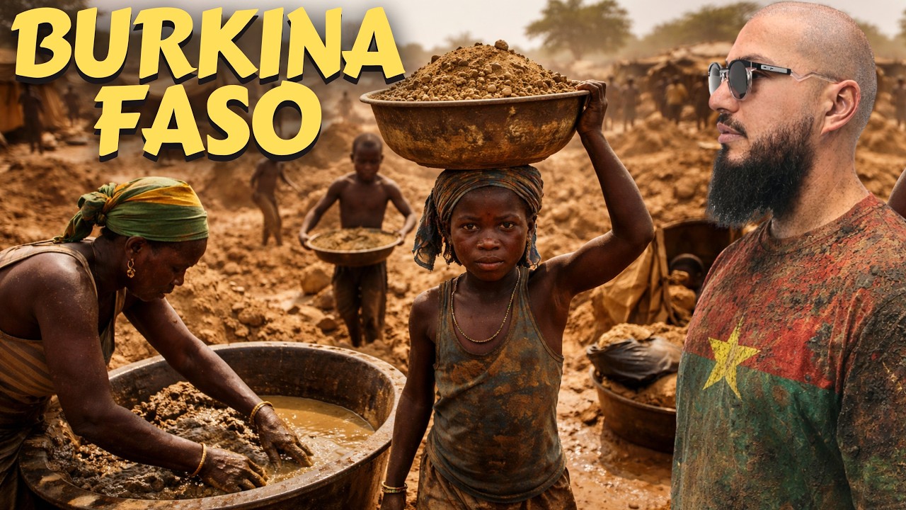 Their Pay Day Depends On Luck Beneath The Ground - The Reality Of Gold Mining In Burkina Faso 🇧🇫