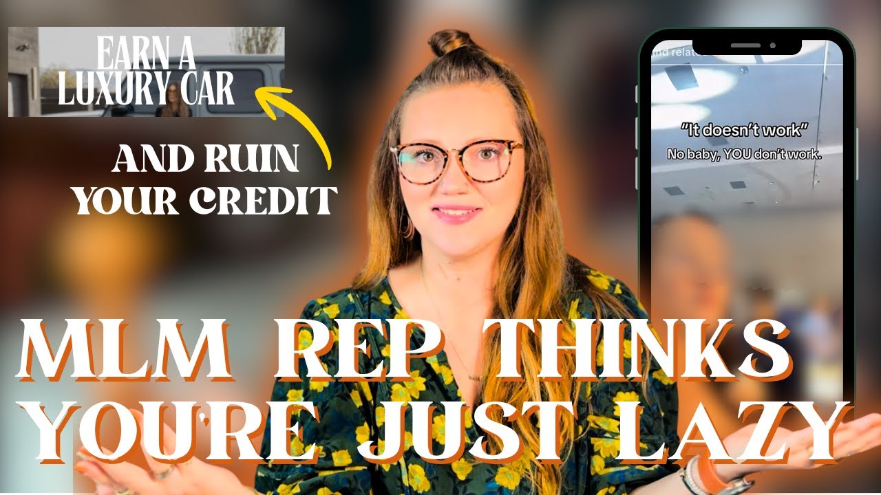 MLM Disasters # 2 | Prüvit Reps Says Failing in an MLM Means You're Lazy