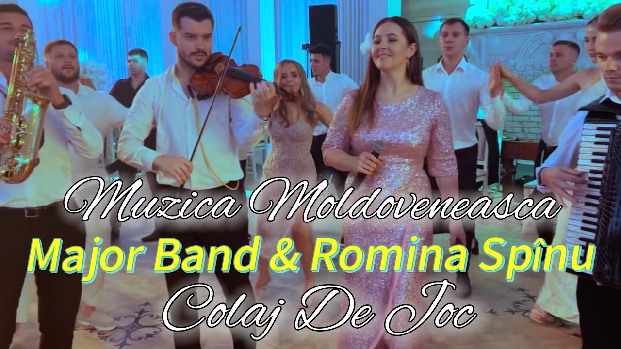 Major Band • Romina Spînu • Colaj De Joc • Muzică Moldovenească • 2025 • LIVE