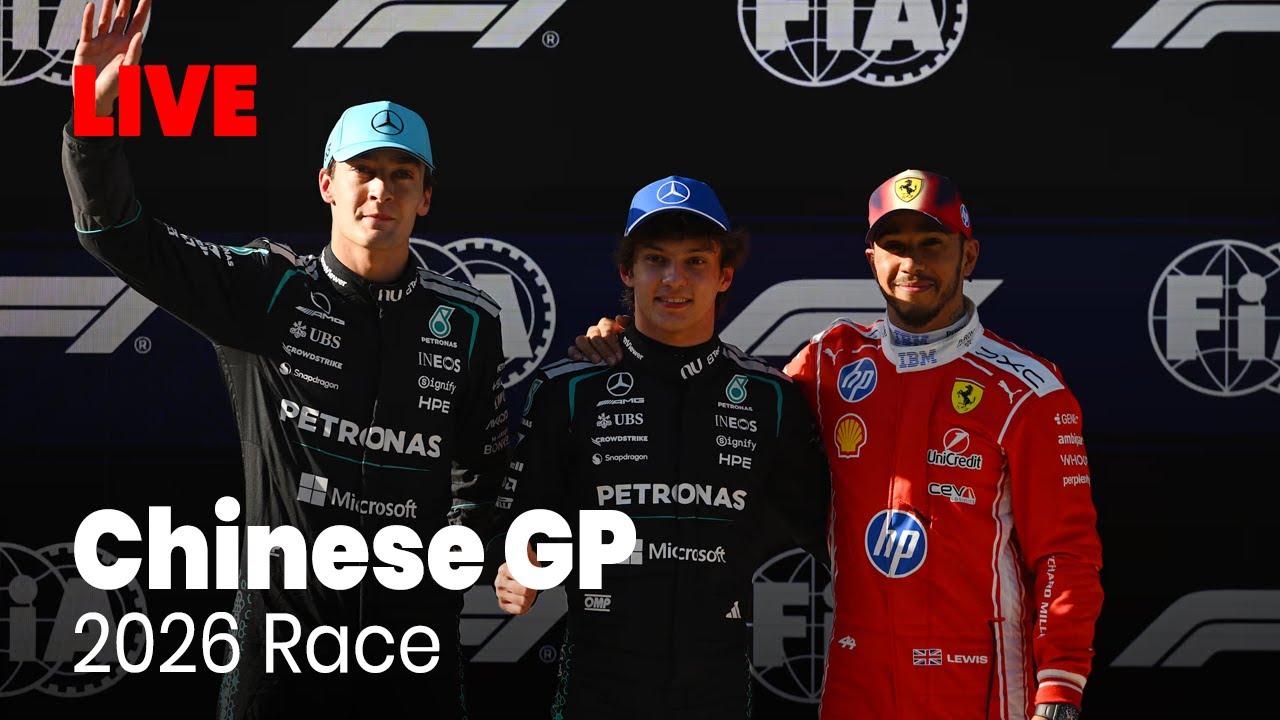 F1 Chinese Grand Prix Race 2026 | Live