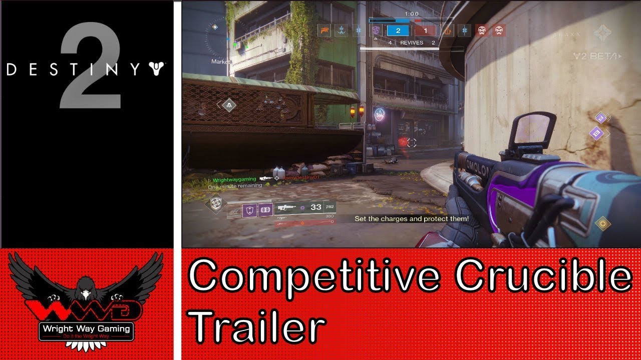 Destiny 2 Competitive Crucible Trailer