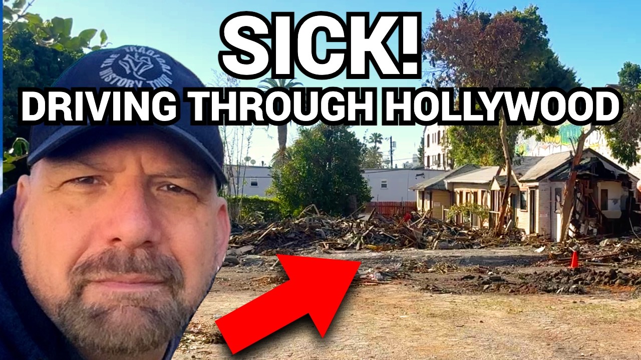 Hollywood is DYING | This is What the Streets Look Like Now.  Driving Tour #7
