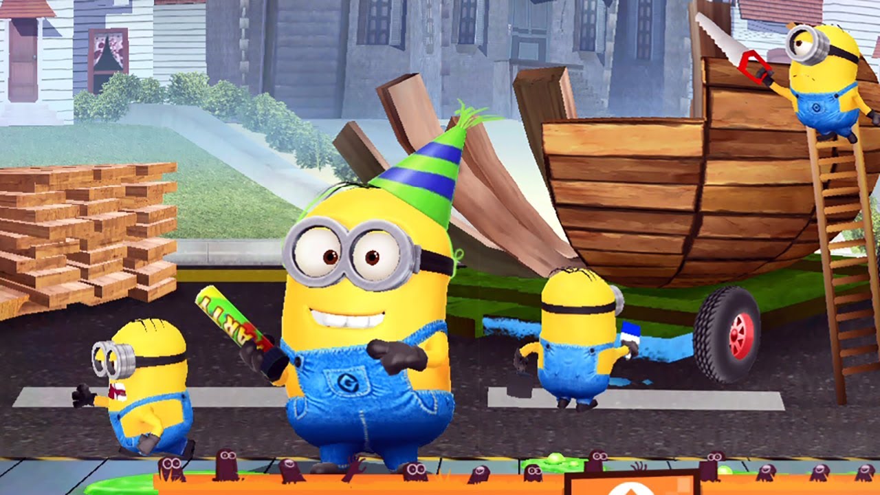 ミニオンのお祭り | Partier Minion running in Pumpkin Parade mission