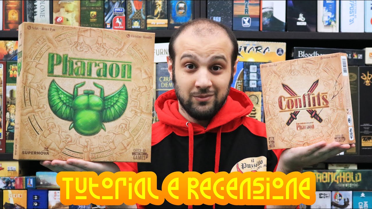 Tutorial e Recensione Pharaon + Conflicts - Preparare Funerali nell' Antico Egitto!