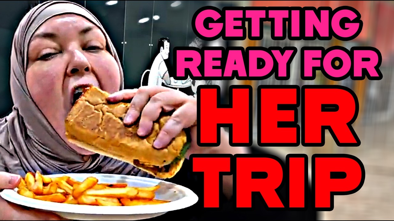 foodie beauty GETTING READY FOR HER TRIP & DAINTILY GOES TO THE GYM - livestream reaction