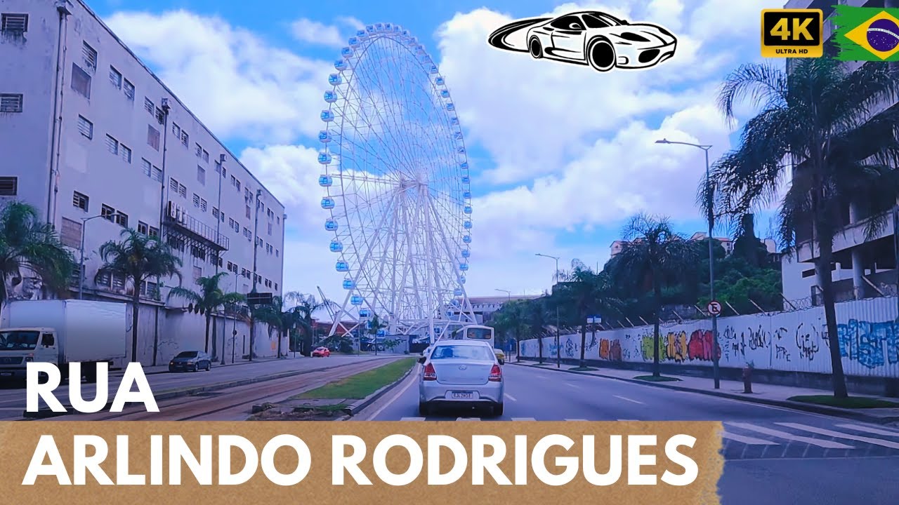 RUA ARLINDO RODRIGUES: Dirigindo no Centro do Rio de Janeiro - RJ | Av. Venezuela e Praça Mauá