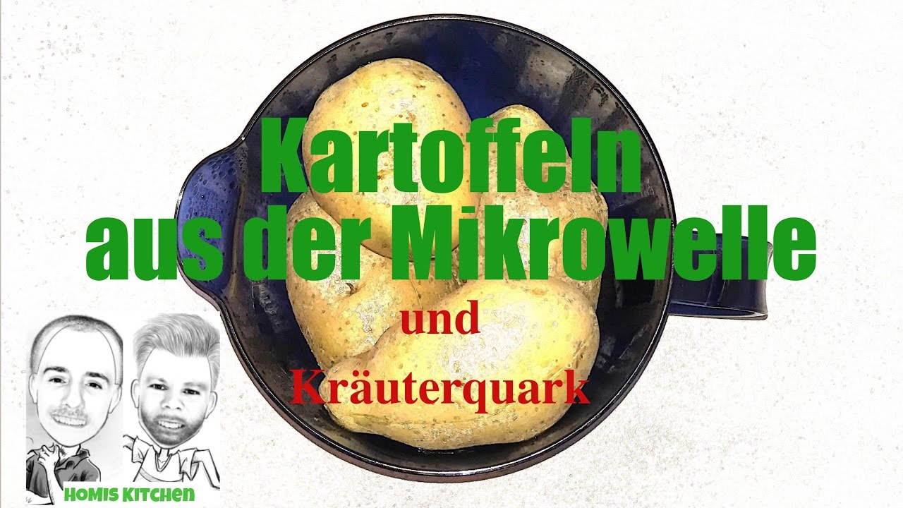 #MicroCook-Kanne: Kartoffeln aus der Mikrowelle mit Kräuterquark