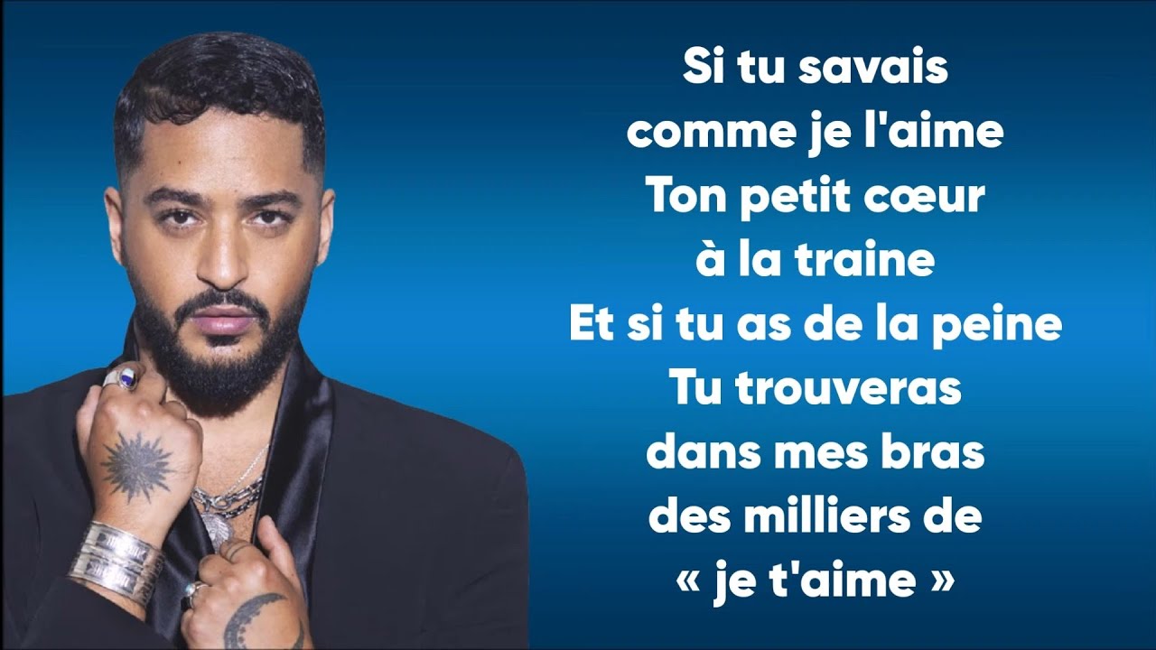 Slimane - Des milliers de je t'aime (Paroles/Lyrics)