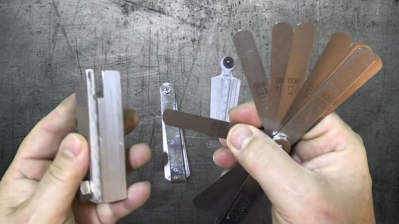 Using Feeler Gauges Part 2... Taking Reading