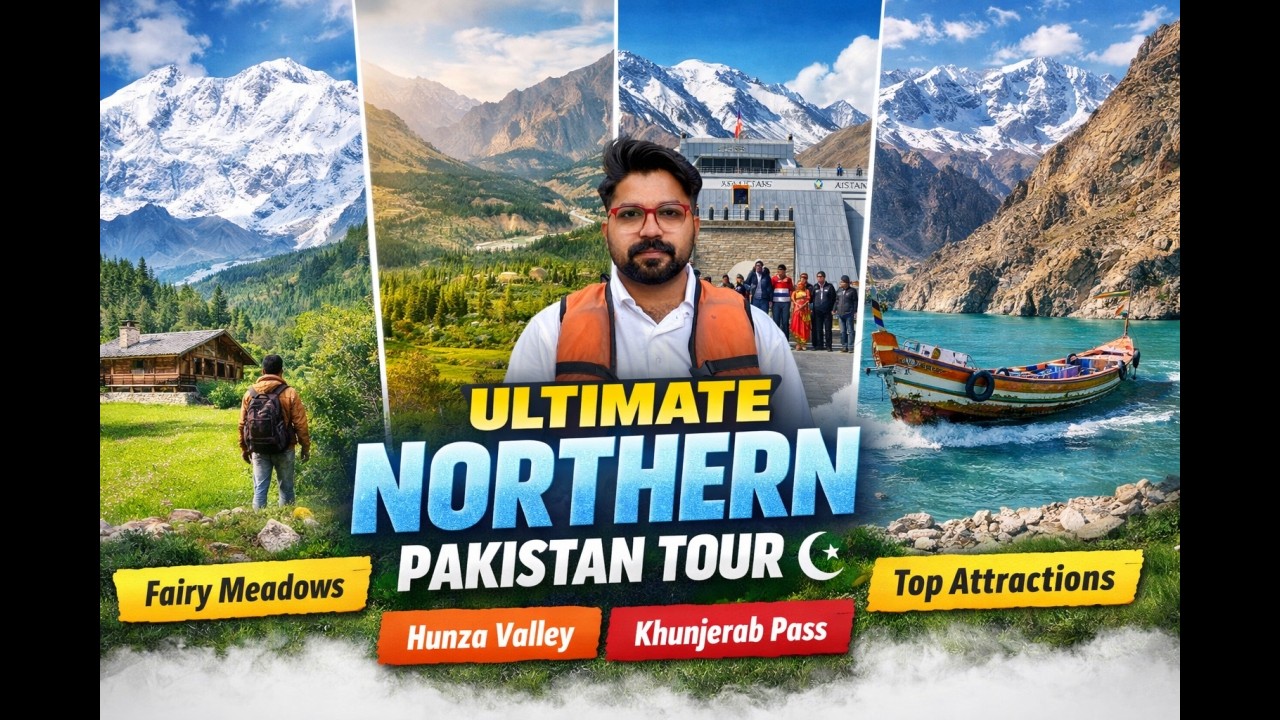 Northern Pakistan Tour | Fairy Meadows, Hunza, Khunjerab Pass & Top Attractions | RDW Family