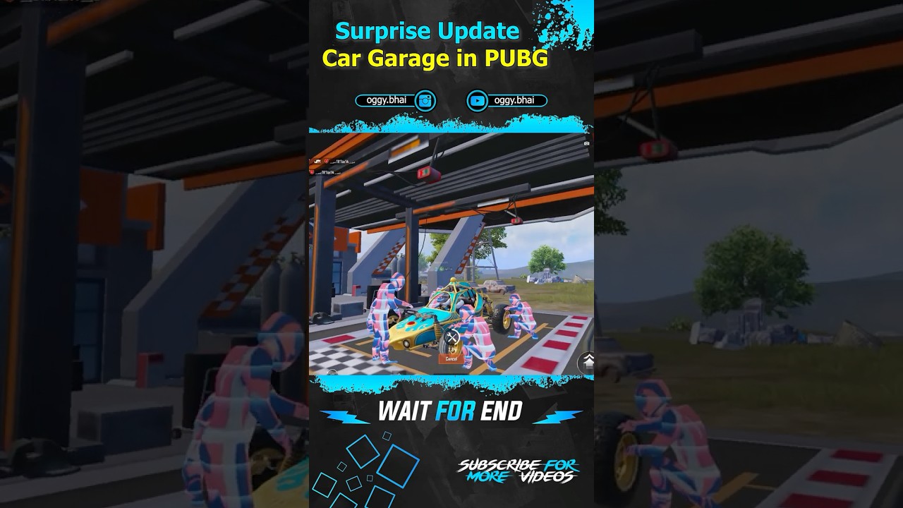 New Car Garage Feature in PUBG Mobile 