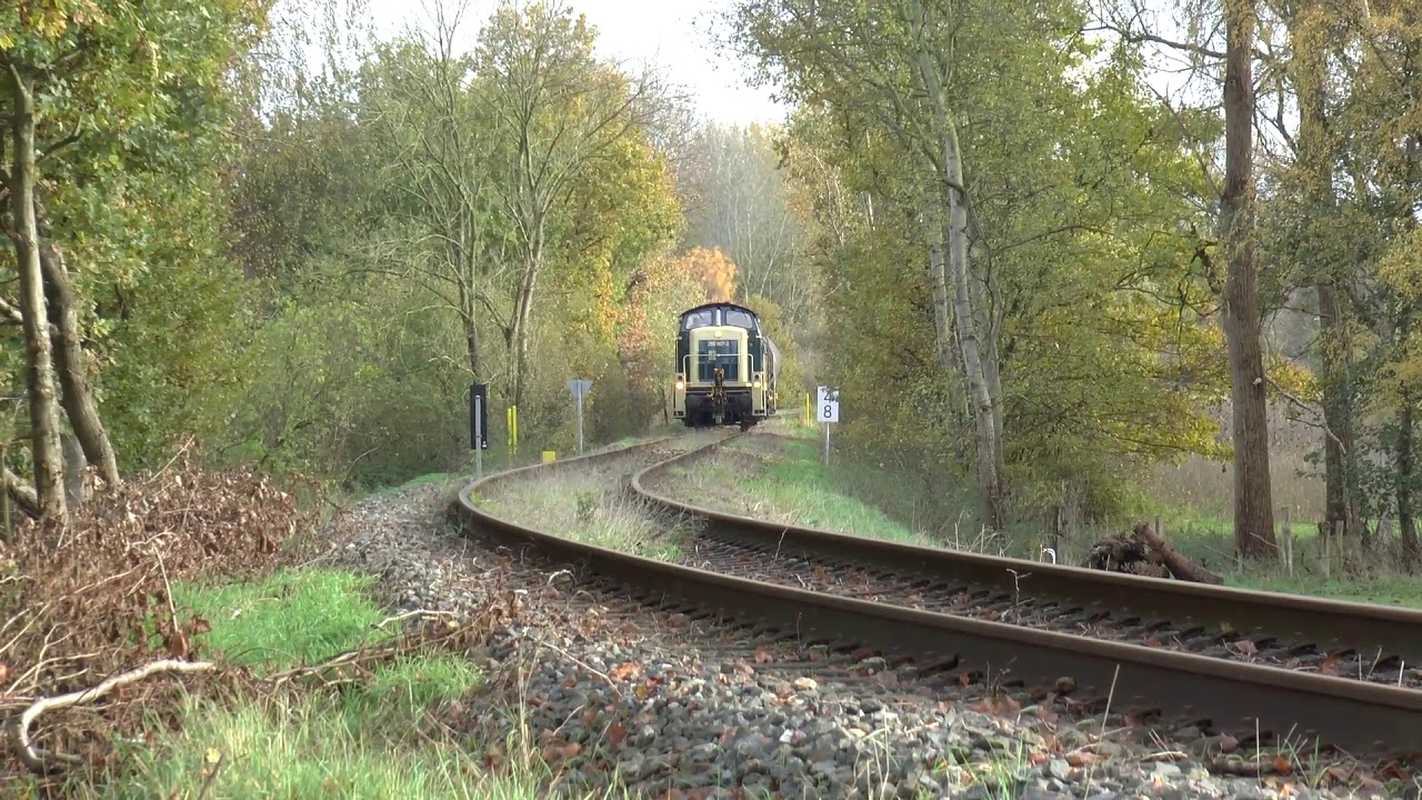 Railsystems auf der Elbmarschbahn  8.11.2019