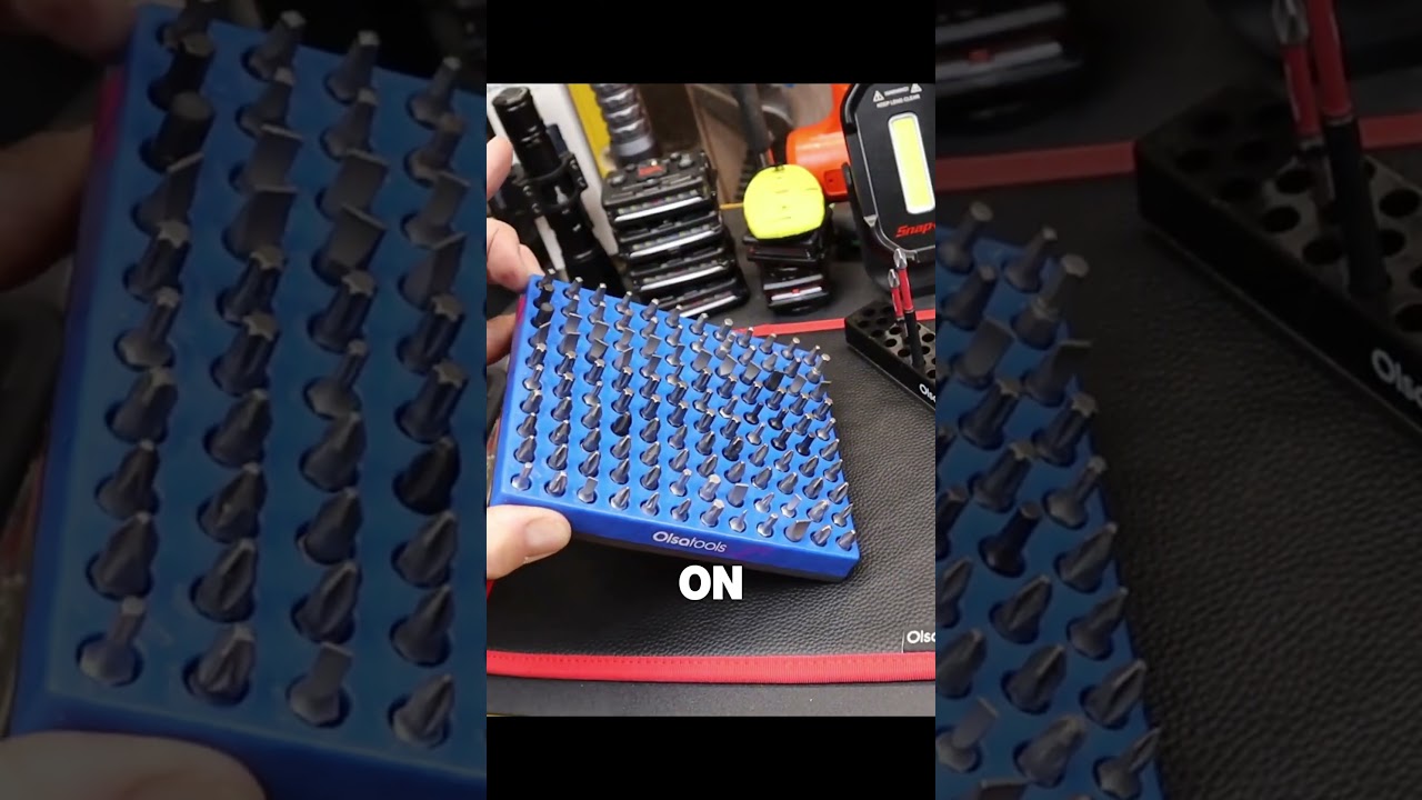 Massive Capacity, Magnetic Grip&mdash;This XL Hex Bit Organizer Is a Toolbox Must-Have! @lastbesttool