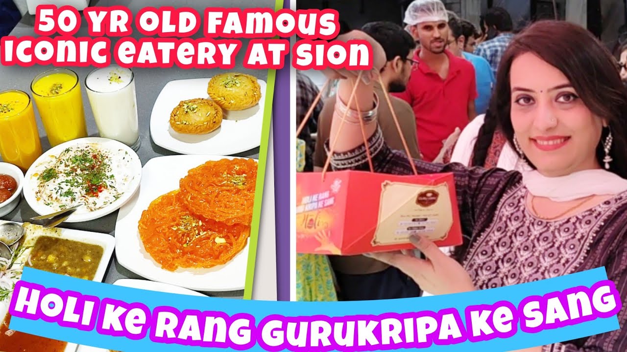 The Famous Gurukripa Sion | Sindhi Sweets Ghevar, Chandrakala and Pragri