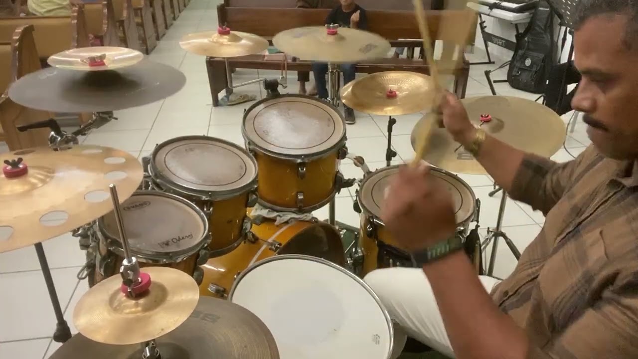 Rei meu #drummer #louvorea #gospelmusic #somelouvor #drums #digobateracoach #somelouvor  