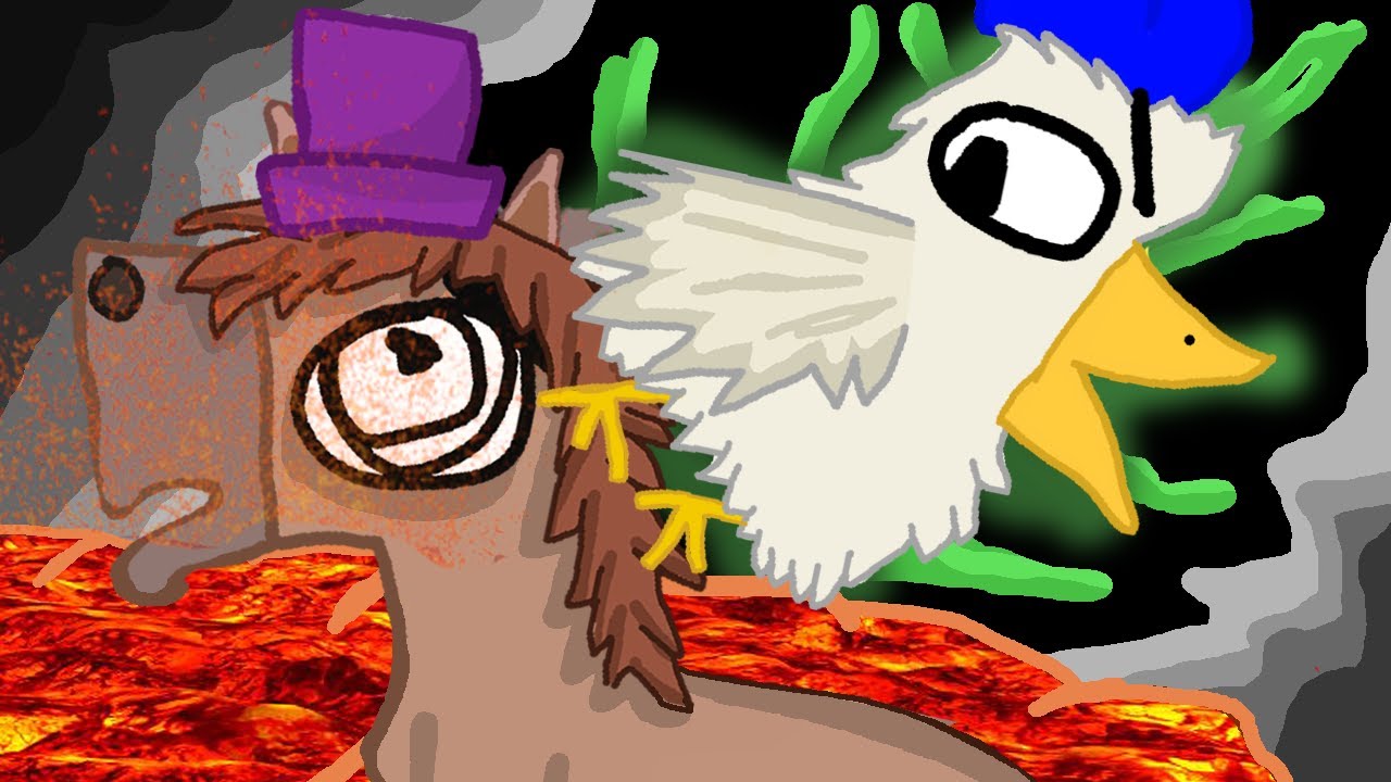 Ich trete Zombey in den Abgrund 「Ultimate Chicken Horse」
