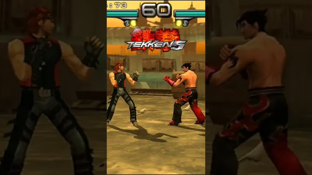 Tekken 5 - Hwoarang vs Jin Kazama