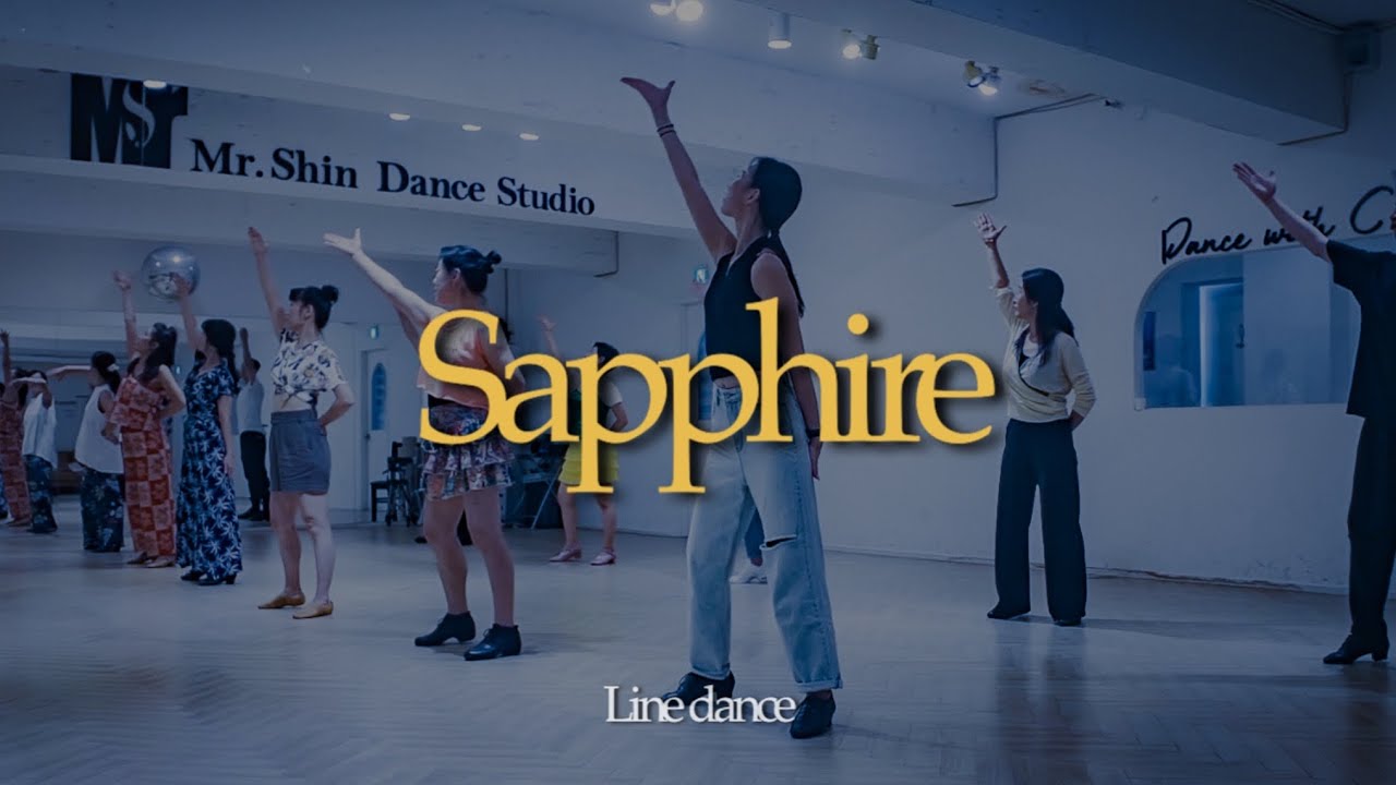 [라인일기] Sapphire #월요일7시 #초중급라인댄스
