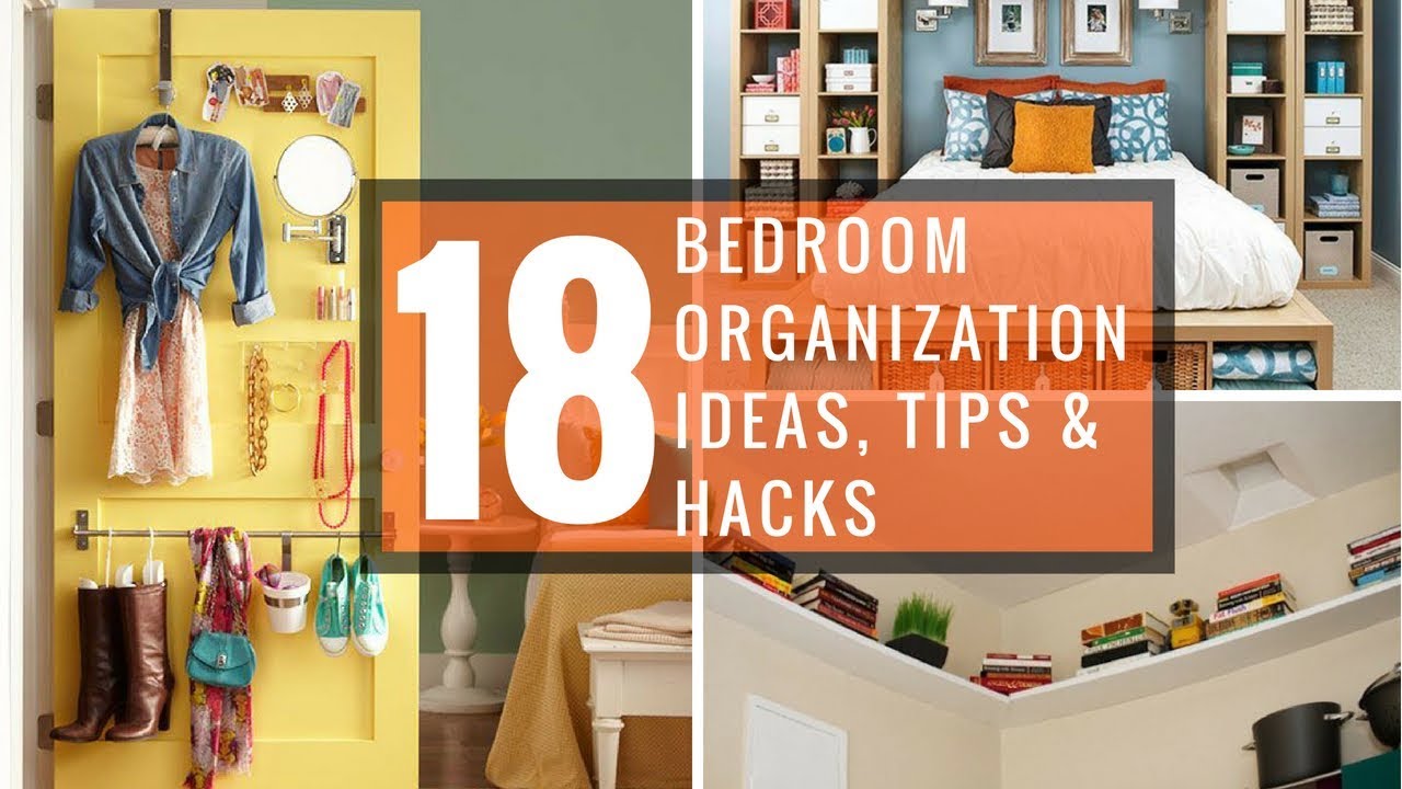 18 Bedroom Organization Ideas, Tips & Hacks- Plan N Design
