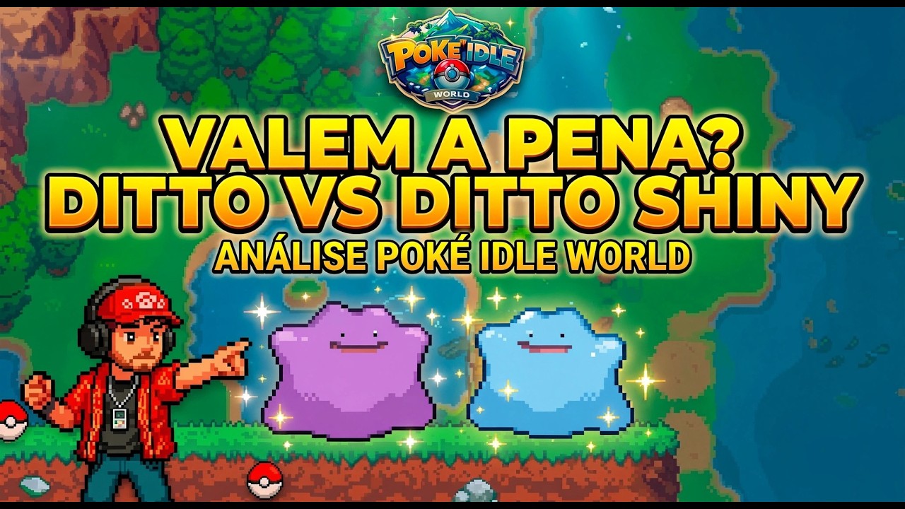 Ditto e Ditto Shiny Valem a Pena? Qual o Melhor e Aprenda Como Usar!