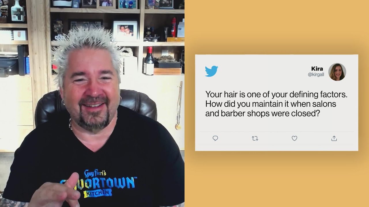 Guy Fieri On Maintaining Signature Hairstyle Amid Covid: Lori Trimmed It When 